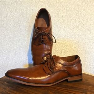 Tommy Hilfiger Mens Brown Lace Up Dress Shoes Oxfords Neutral Preppy Sz.11